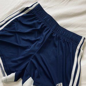 Adidas Navy Blue Athletic Shorts